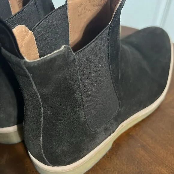 🔥 NEW REPUBLIC Houston Chelsea Chukka Slip On Boots Mocha Brown Men Sz 10 - EUC