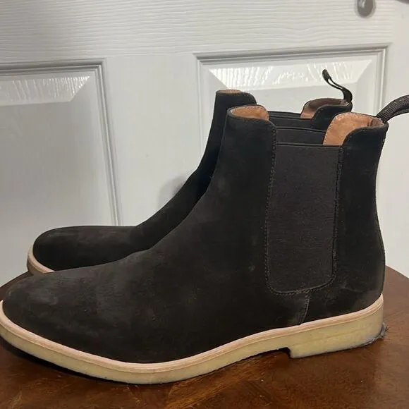 🔥 NEW REPUBLIC Houston Chelsea Chukka Slip On Boots Mocha Brown Men Sz 10 - EUC