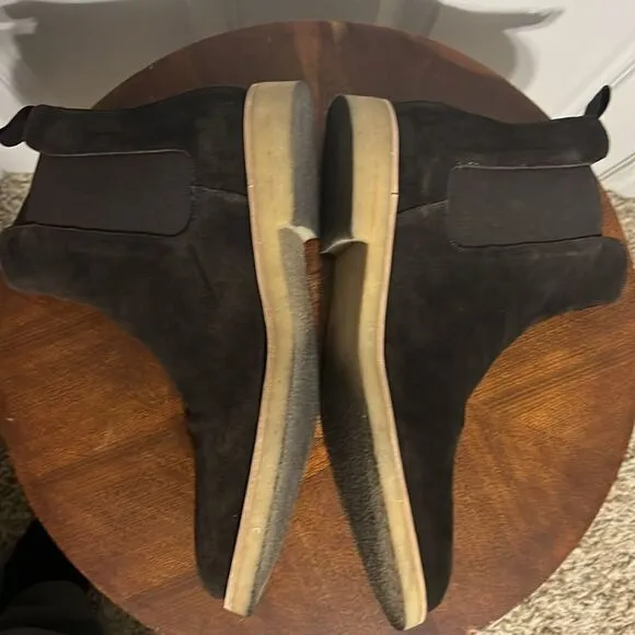 🔥 NEW REPUBLIC Houston Chelsea Chukka Slip On Boots Mocha Brown Men Sz 10 - EUC