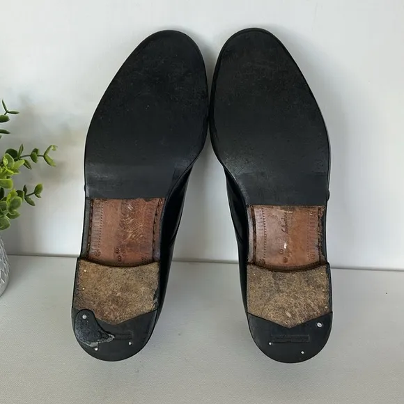 - Salvatore Ferragamo Men's Black Monk Strap Shoes