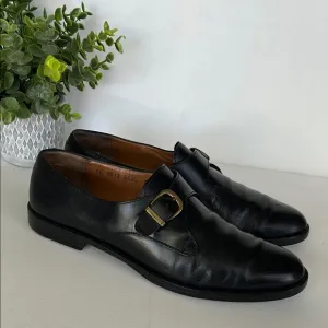 - Salvatore Ferragamo Men's Black Monk Strap Shoes