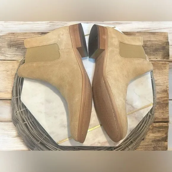 🔥 Shoe The Bear Men Dev Sand Suede handcraft Office Chelsea boots US 11 EU 44
