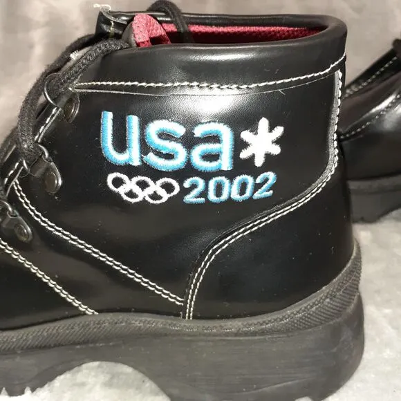 2002 Winter Olympics Team USA Official Roots Womens Winter Boots Size 5