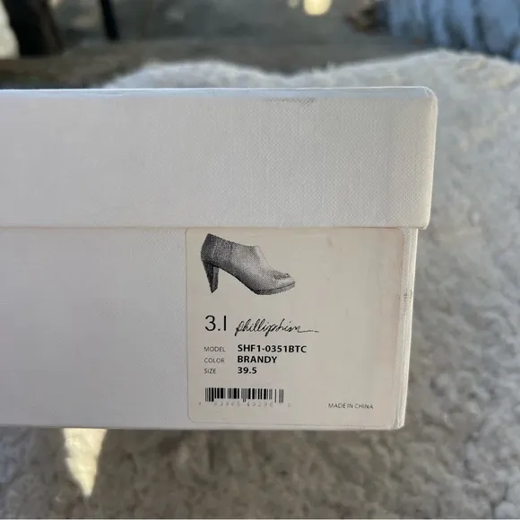 3.1 Phillip Lim 3.1 Lara Low Cut Brandy Leather Chelsea Heel Ankle Booties