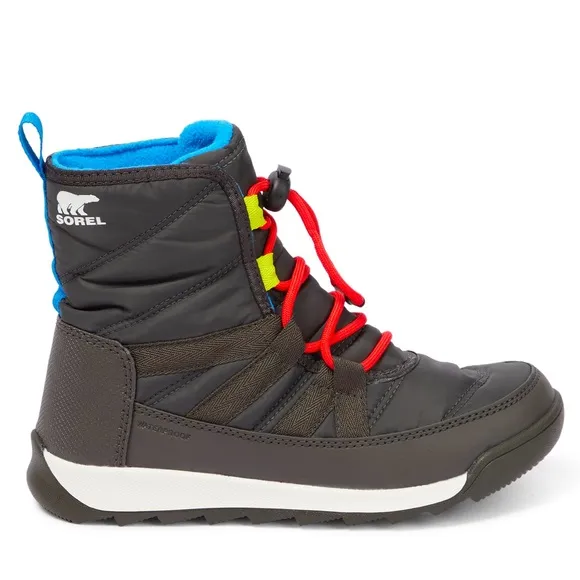 $89 SOREL Whitney™ II Short Waterproof Insulated Boot sz 2 (33 EU) big boys kids
