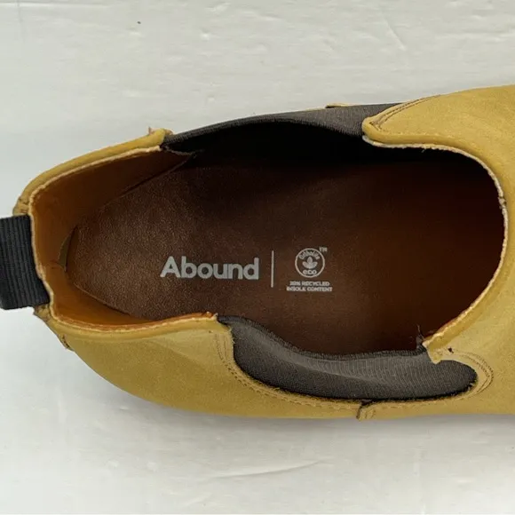 ABOUND CHELSEA BOOTS, FOR MEN SIZE 10.5M, CAMEL COLOR