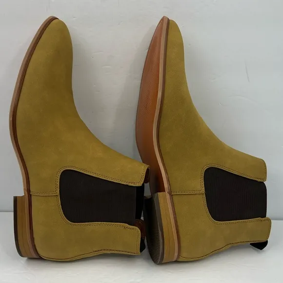ABOUND CHELSEA BOOTS, FOR MEN SIZE 10.5M, CAMEL COLOR