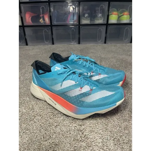 Adidas Adizero Adios Pro 3 'Lucid Cyan' New Running Shoes ID8468 Men’s Size 10.5