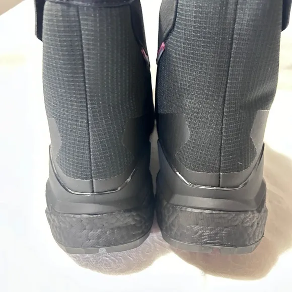 Adidas Black Rain &amp; Snow Boots with Water-Resistant Material