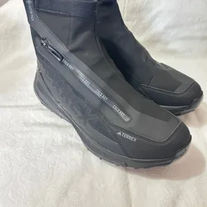 Adidas Black Rain &amp; Snow Boots with Water-Resistant Material