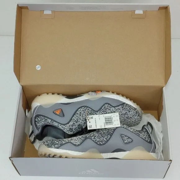 Adidas CodeChaos 21 Golf Shoes - Grey Five / Scream Orange / Grey Size 10