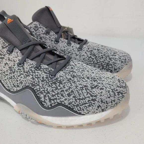 Adidas CodeChaos 21 Golf Shoes - Grey Five / Scream Orange / Grey Size 10