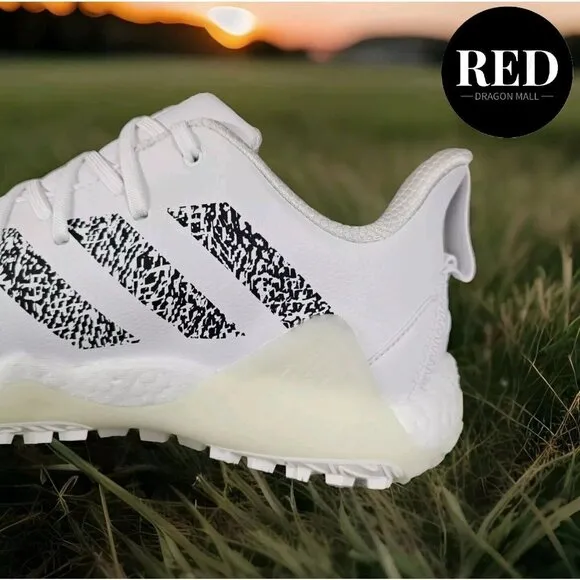 Adidas CodeChaos 22 Golf White Black lGY9820 - Men's Size 10