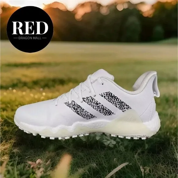 Adidas CodeChaos 22 Golf White Black lGY9820 - Men's Size 10