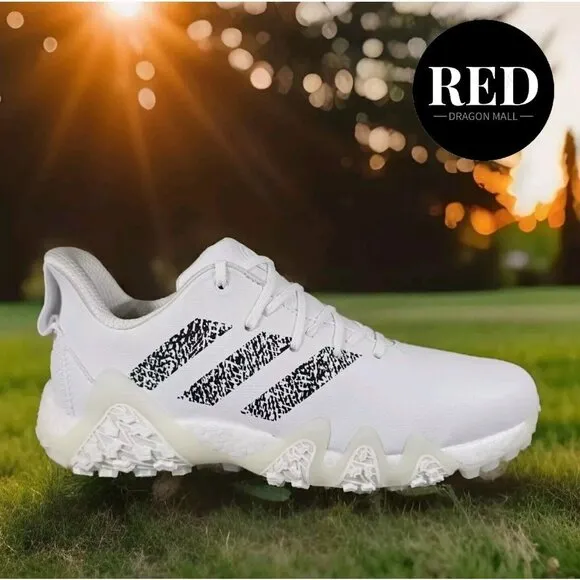 Adidas CodeChaos 22 Golf White Black lGY9820 - Men's Size 10