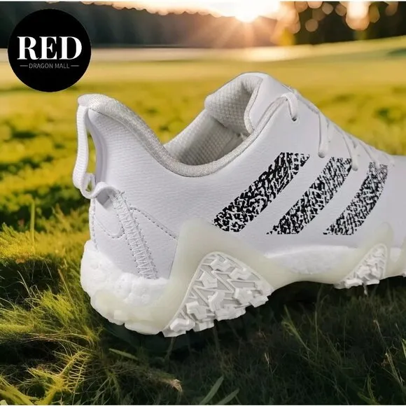 Adidas CodeChaos 22 Golf White Black lGY9820 - Men's Size 10