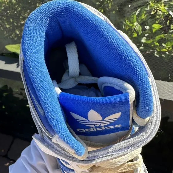 Adidas Forum 84 High Worn Blue Men's Athletic Shoes GZ6467 Size 7