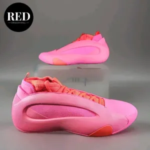 Adidas Harden Vol. 8 Flamingo Pink Orange Basketball Shoes IE2698 - Men's Sz 14