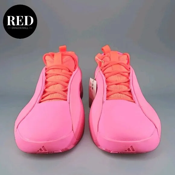 Adidas Harden Vol. 8 Flamingo Pink Orange Basketball Shoes IE2698 - Men's Sz 14