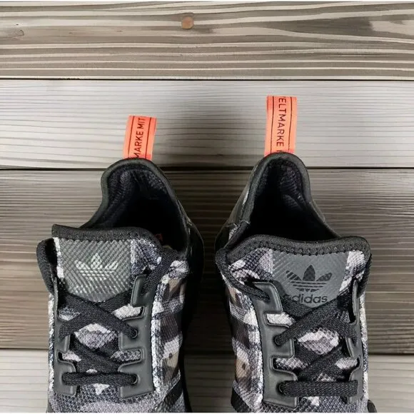 Adidas NMD R1 NYC 2018 Black Camo Shoes Sneakers - Men's Size 10