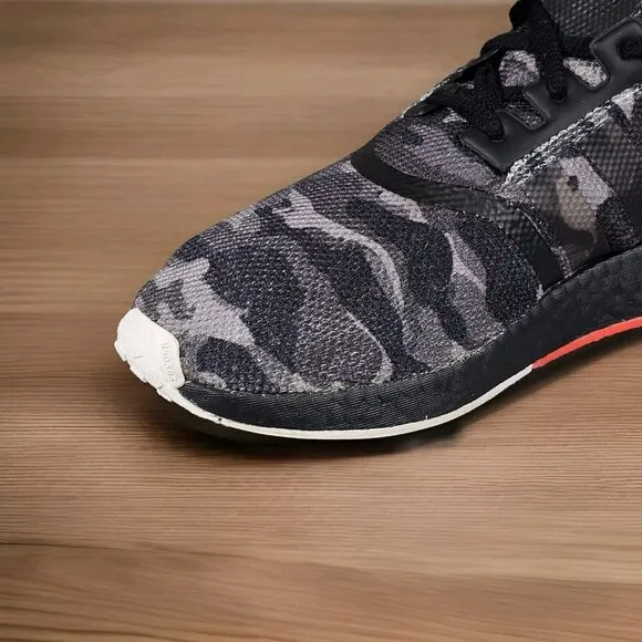 Adidas NMD R1 NYC 2018 Black Camo Shoes Sneakers - Men's Size 10