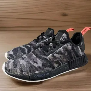 Adidas NMD R1 NYC 2018 Black Camo Shoes Sneakers - Men's Size 10