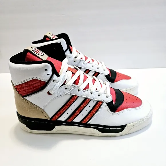 Adidas Originals Rivalry Hi Top Men's Sneaker Size 10 Leather Shoes FZ6332