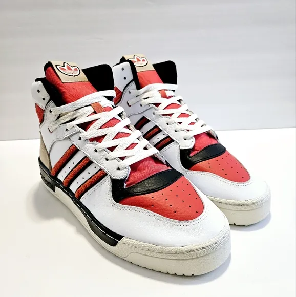 Adidas Originals Rivalry Hi Top Men's Sneaker Size 10 Leather Shoes FZ6332