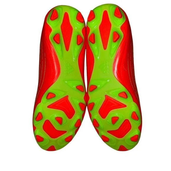 Adidas Predator Edge.3 Firm Ground FG‎ Size 4.5 Football Boots Solar Red Unisex