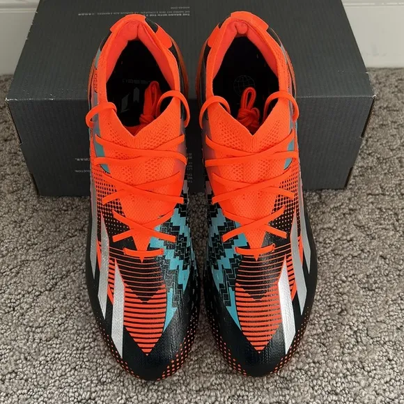 Adidas Speedportal Messi.1 FG Soccer Cleats Outdoor Orange SZ Men 8 SZ Women 9