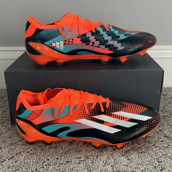 Adidas Speedportal Messi.1 FG Soccer Cleats Outdoor Orange SZ Men 8 SZ Women 9