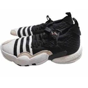 Adidas Trae‎ Young 2 Basketball Shoes Sneakers H06477 Black/White/Grey Size 10