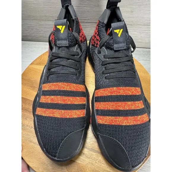 Adidas Trae Young 2.0 Mens Atlanta Hawks Basketball Shoes Core Black Size 8.5