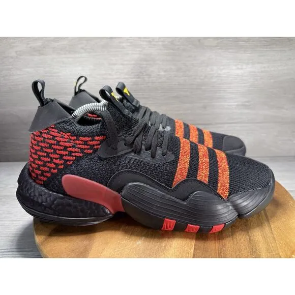 Adidas Trae Young 2.0 Mens Atlanta Hawks Basketball Shoes Core Black Size 8.5
