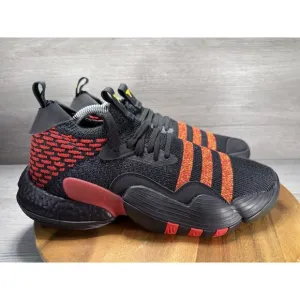 Adidas Trae Young 2.0 Mens Atlanta Hawks Basketball Shoes Core Black Size 8.5