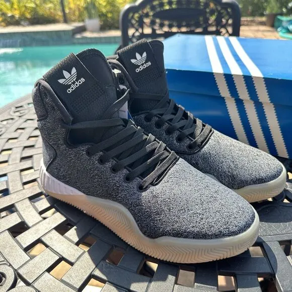 Adidas Tubular Instinct JC Men's Athletic Shoes Core Black BB8420 Size 7.5