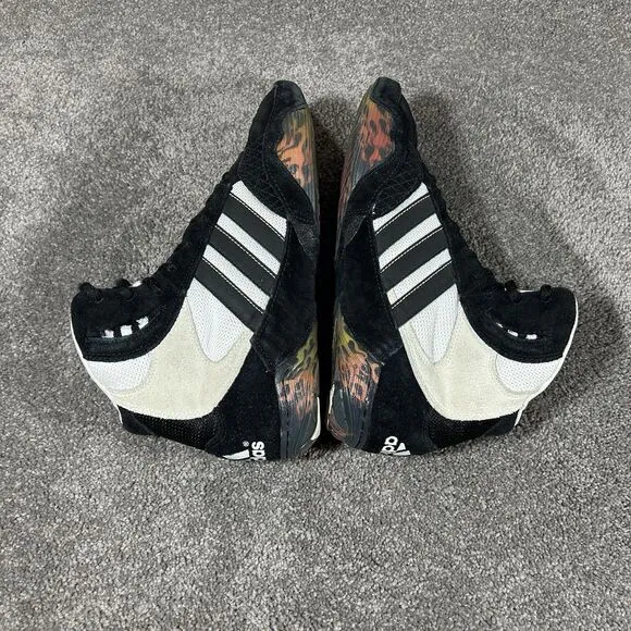 Adidas Vintage Y2K Tyrint 2 Wrestling Shoes Boxing MMA 538008 Black Men's Sz 9