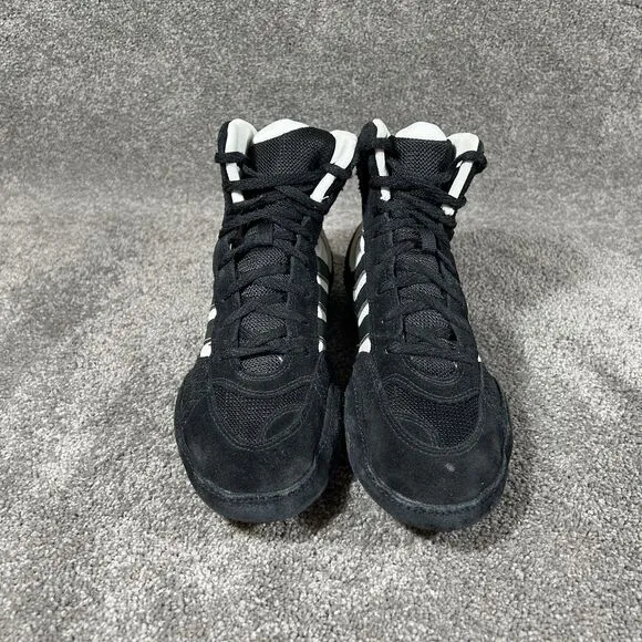 Adidas Vintage Y2K Tyrint 2 Wrestling Shoes Boxing MMA 538008 Black Men's Sz 9
