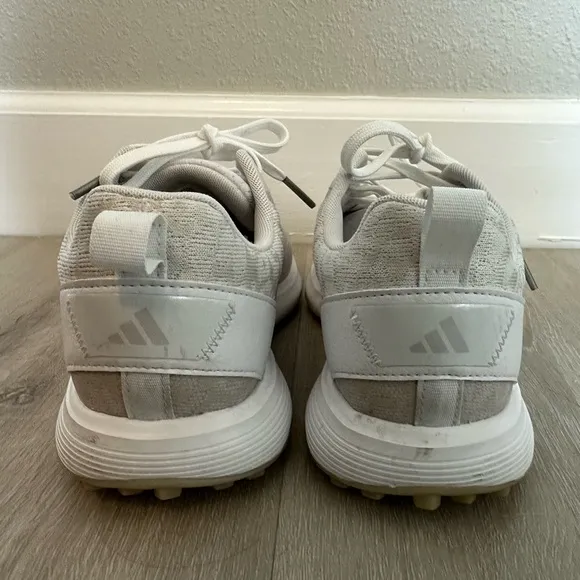 Adidas Women's S2G Spikeless Golf Shoes, Size 8 White Light Gray