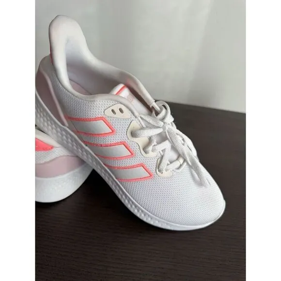 Adidas Women’s 9 Pink White Puremotion SE Sneakers Running Shoes New