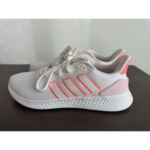 Adidas Women’s 9 Pink White Puremotion SE Sneakers Running Shoes New