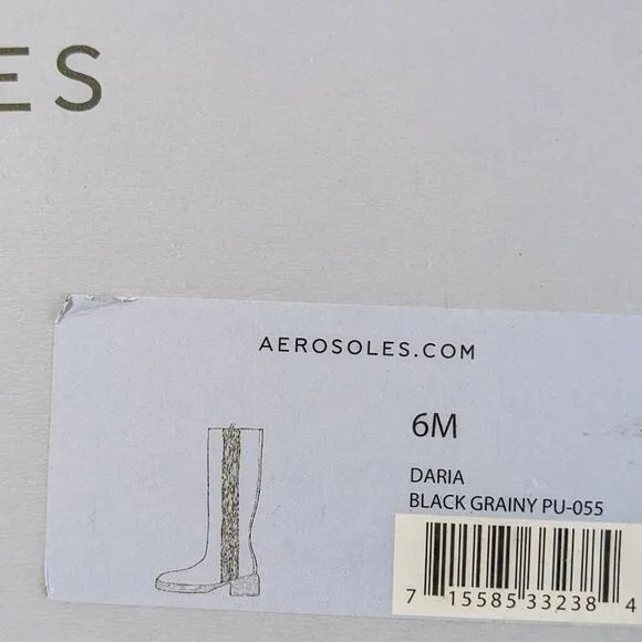 Aerosoles Daria Knee High Boots, Black, Women's 6