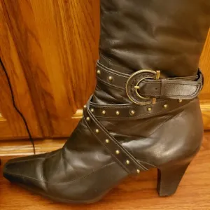 Aerosoles Leather expandable Boots! GUC!