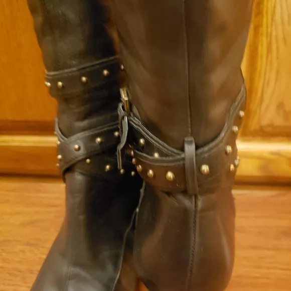 Aerosoles Leather expandable Boots! GUC!