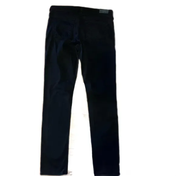 AG Adriano Goldschmied SZ 29R “The Stevie” Slim Straight Black Jeans