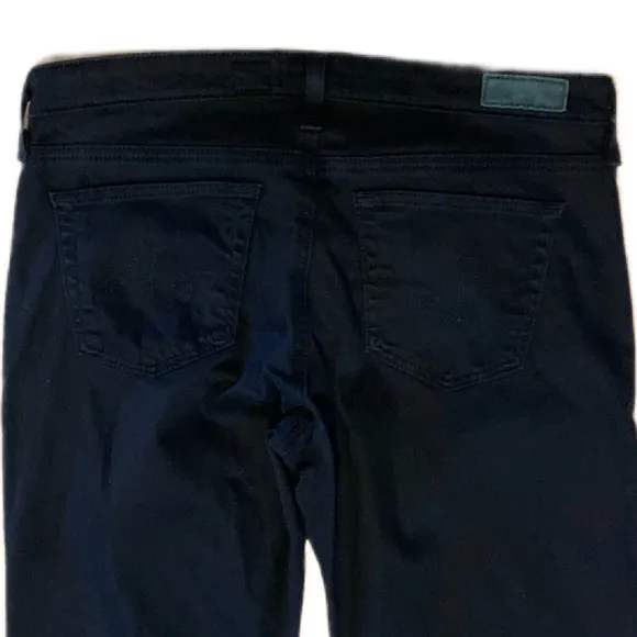 AG Adriano Goldschmied SZ 29R “The Stevie” Slim Straight Black Jeans