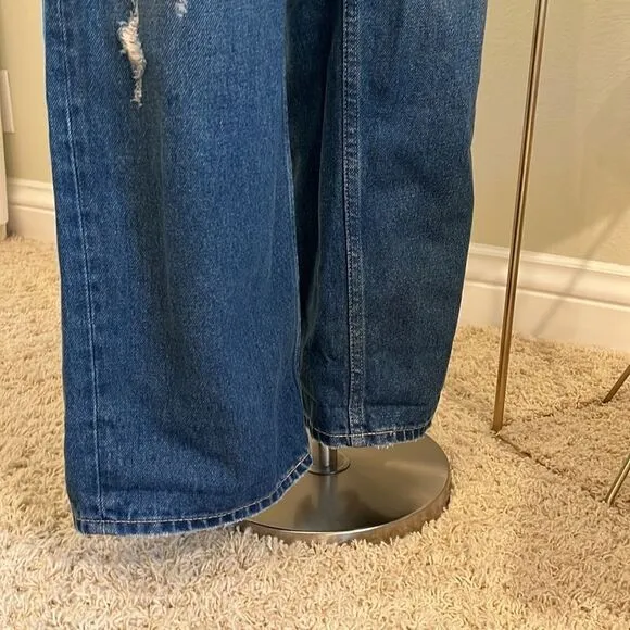 AG ADRIANO GOLDSCHMIED KNOX HIGH RISE BAGGY BOYFRIEND JEANS. Size 27R