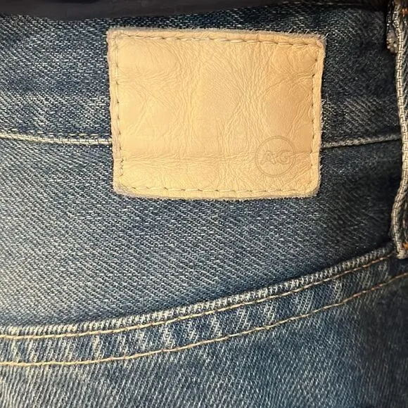 AG ADRIANO GOLDSCHMIED KNOX HIGH RISE BAGGY BOYFRIEND JEANS. Size 27R
