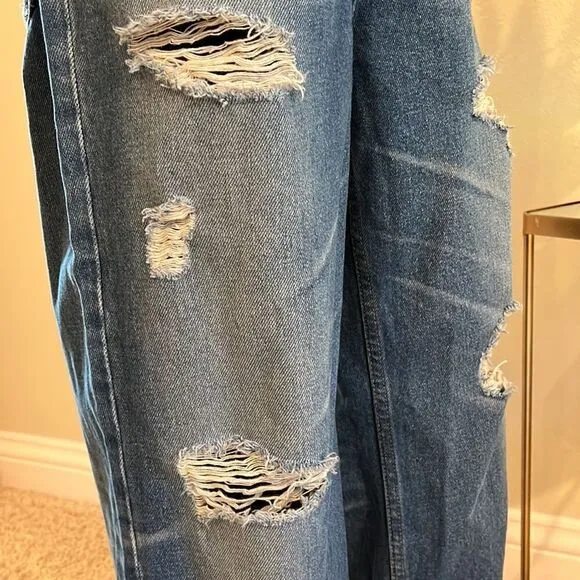 AG ADRIANO GOLDSCHMIED KNOX HIGH RISE BAGGY BOYFRIEND JEANS. Size 27R