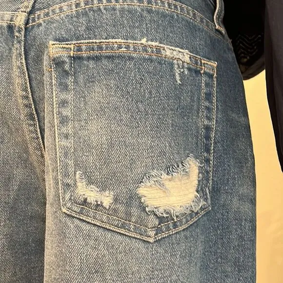 AG ADRIANO GOLDSCHMIED KNOX HIGH RISE BAGGY BOYFRIEND JEANS. Size 27R